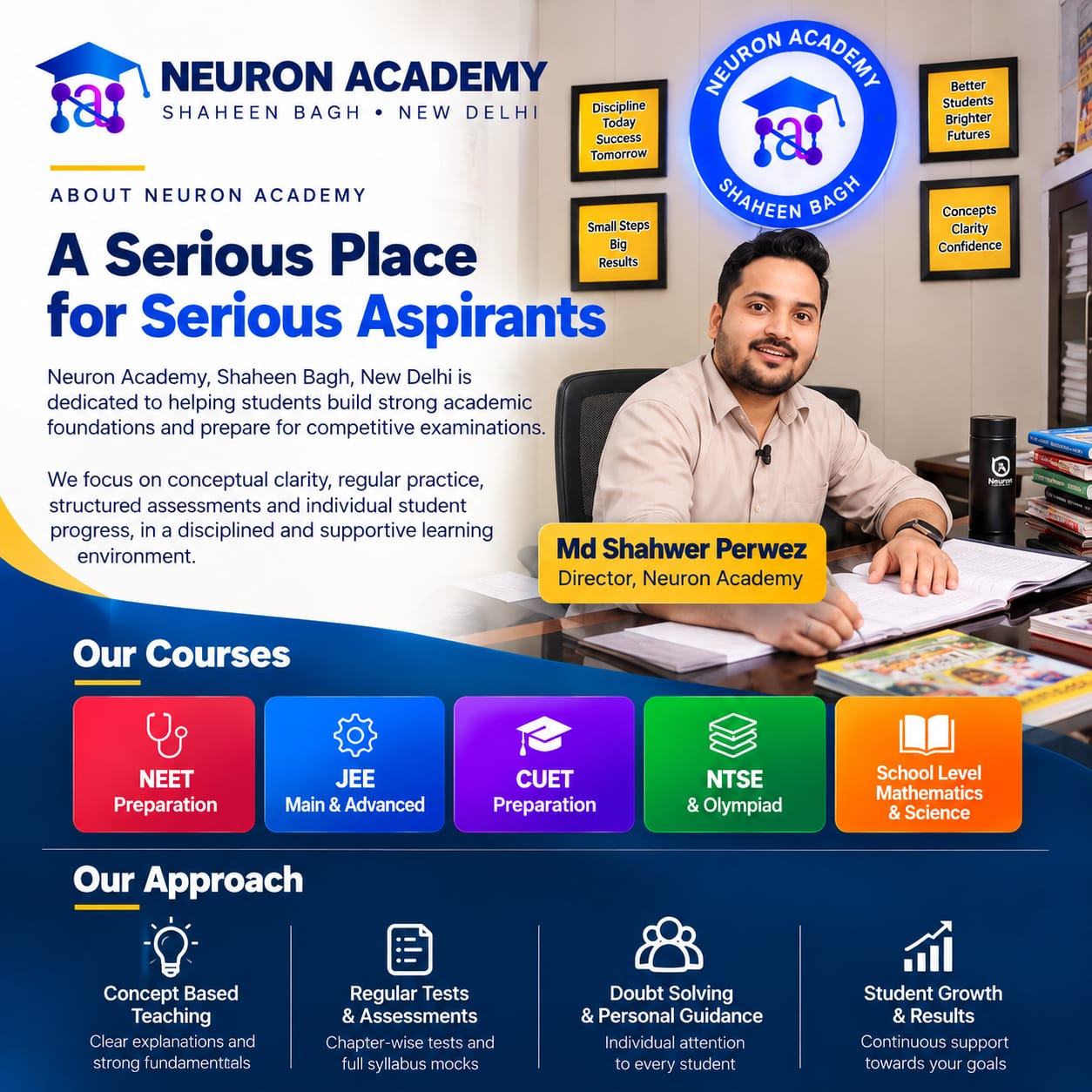 Neuron Academy campus, Shaheen Bagh